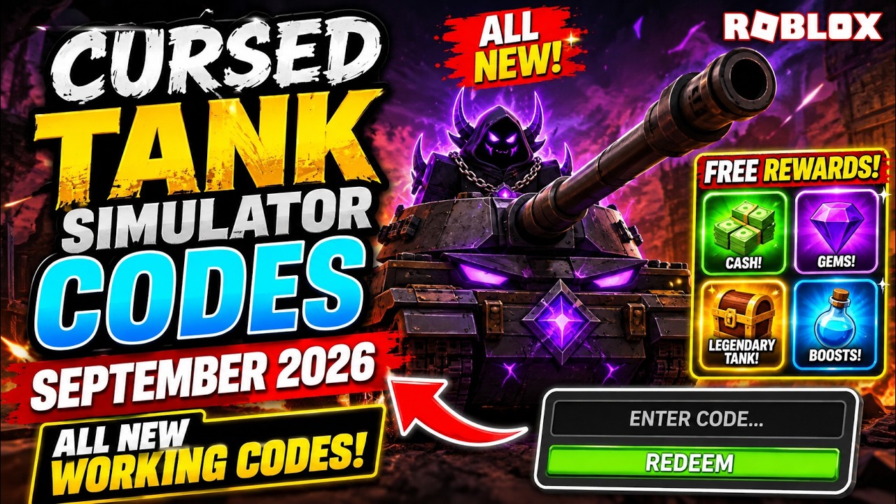SIMULATOR 雑誌セット 複数号 Cursed Tank Simulator Codes September 2026 – ALL NEW Working Codes