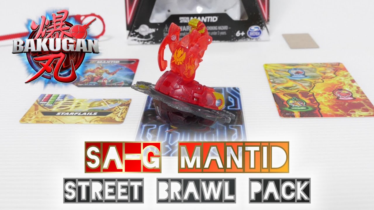 SPECIAL ATTACK MANTID STREET BRAWL SINGLE PACK | Bakugan G3