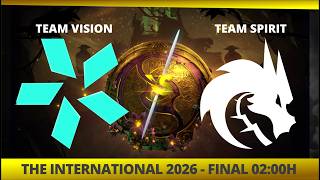 GRANDE FINAL - PARIVISION (TEAM VISION) X TEAM SPIRIT - THE INTERNATIONAL 2026 - @LEON