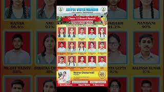 CBSE Board CLASS 12th Topper's of Jaypee Vidya Mandir, City Campus, Anupshahr