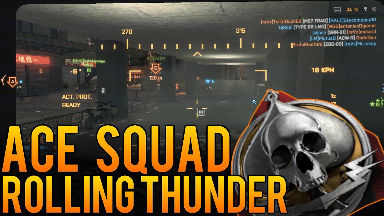 Ace Squad - Rolling Thunder - Dawnbreaker Rush Gameplay - Battlefield 4 (BF4)