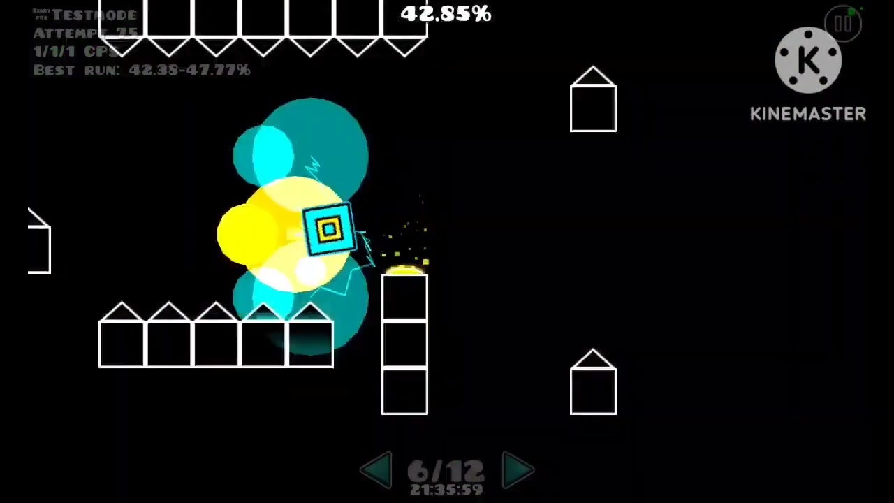 Diamond blade 42-47% (kinda impossible level) 