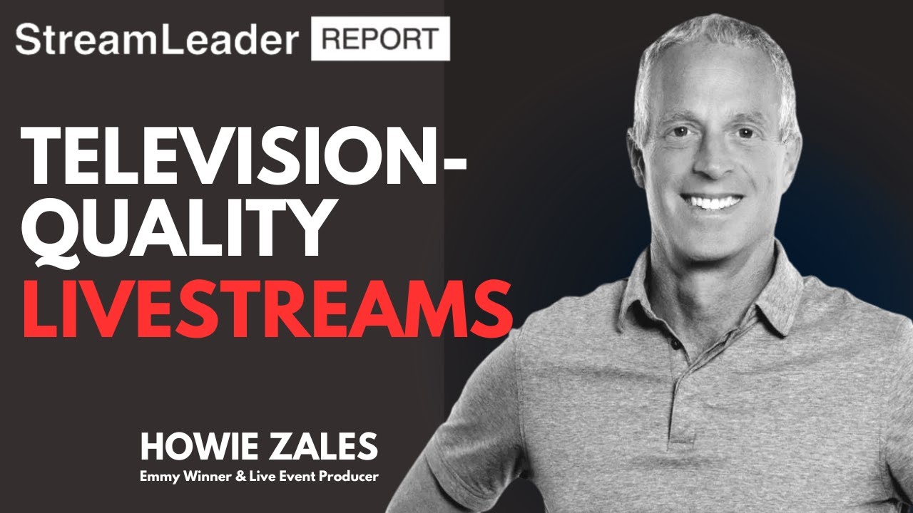 Livestreaming in Broadcast Quality: How to Make TV-Ready Video Content