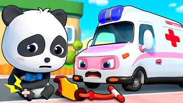 Ambulance Rescue Team Doctor Cartoon Fire Truck Nursery Rhymes Kids Songs BabyBus 