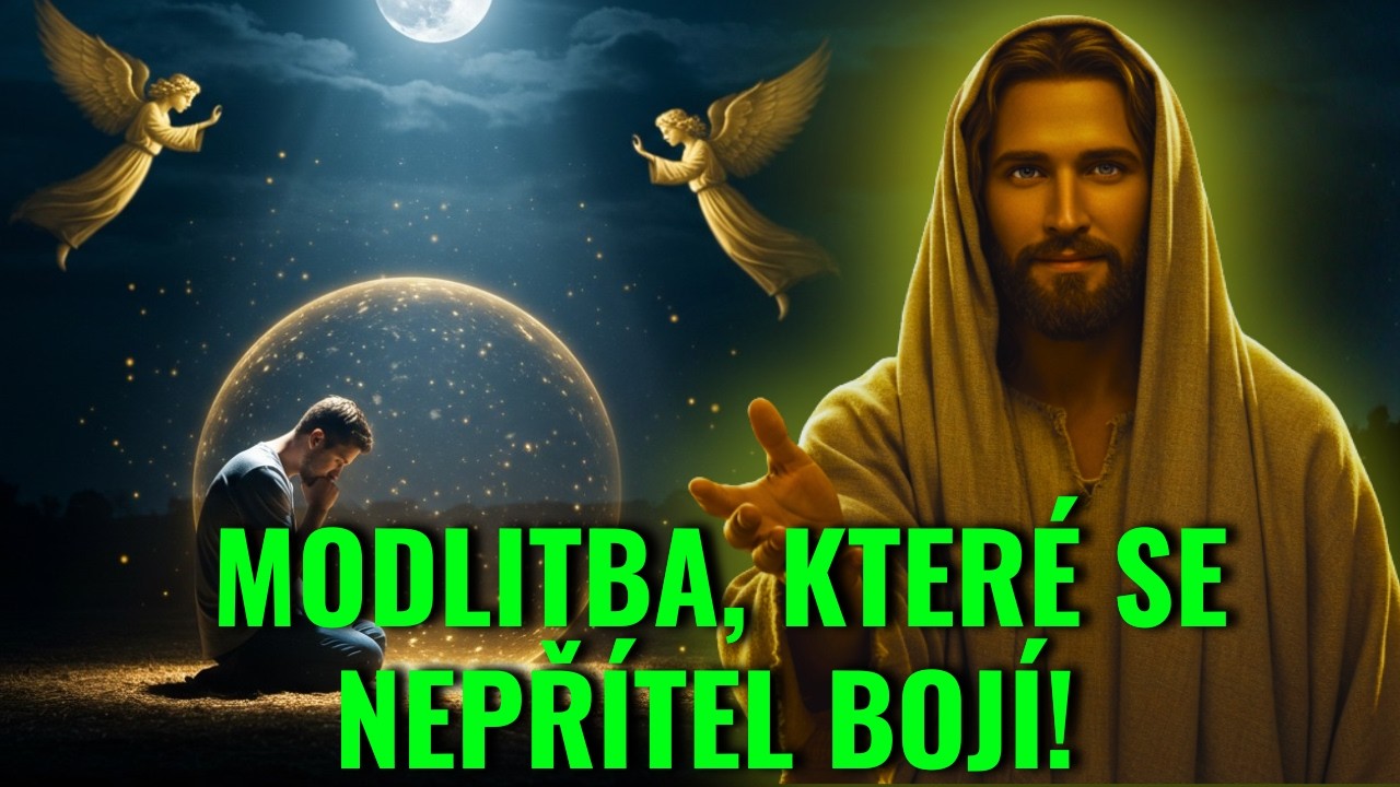 ⚔️ Modlitba je tvá Zbraň v boji | Noční modlitba se žalmem 91 a Efezským 6