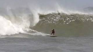 Surfer Catches Big Wave!