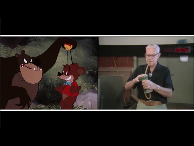 Old Disney Sound Effects | Side By Side Comparison (Jimmy MacDonald) class=