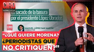 4T pide remoción de Manuel López San Martín como moderador de Primer Debate Presidencial | Ciro