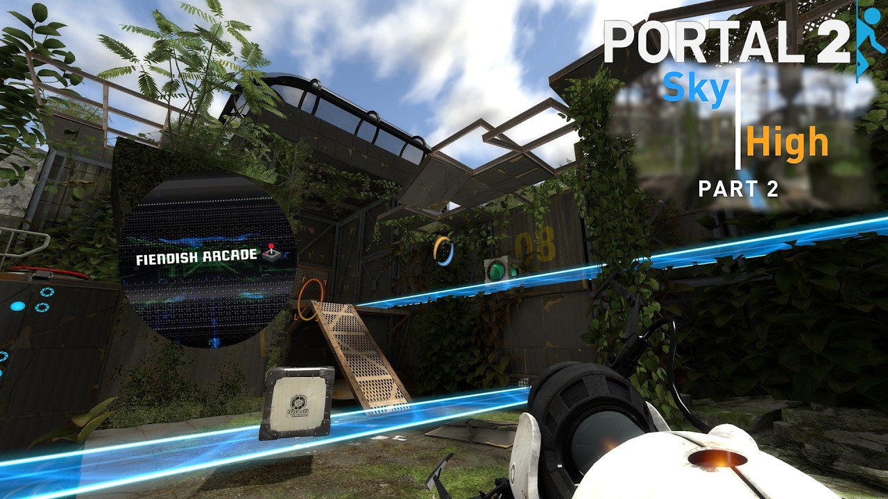 First Play of Portal 'Sky-high Part 2' Full Playthrough