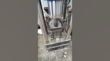 Metal chips making machine. Metal chips briquette machine. how to make salt block?