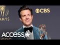 Jason Sudeikis Thanks His & Olivia Wilde's Kids In Heartfelt Speech For 'Ted Lasso' Emmy Win