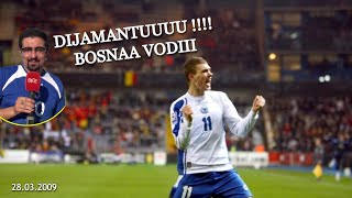 Belgija 2:4 Bosna i Hercegovina | Noć kada je zasijao BOSANSKI DIJAMANT 28.03.2009 #bosnia #football