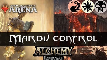 🔴⚪⚫ MARDU CONTROL | Alchemy Innistrad Standard | MTG Arena