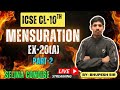 MENSURATION || EX-20(A) || PART-2 || CL-10TH || ICSE || SELINA CONCISE  @ProblemsBeater
