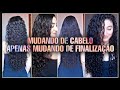 4 FINALIZAÇÕES = 4 RESULTADOS DIFERENTES | FINALIZAÇÕES ATUALIZADAS DO MEU CABELO CACHEADO