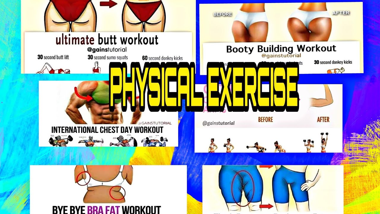 PHYSICAL EXERCISE/ REDUCE STRESS & TENSION - YouTube