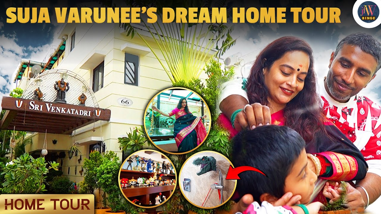 OMG😍 Suja Varunee’s Dream Home Tour 🏠 A Spiritual Space You’ll Adore ! 1st Time Ever