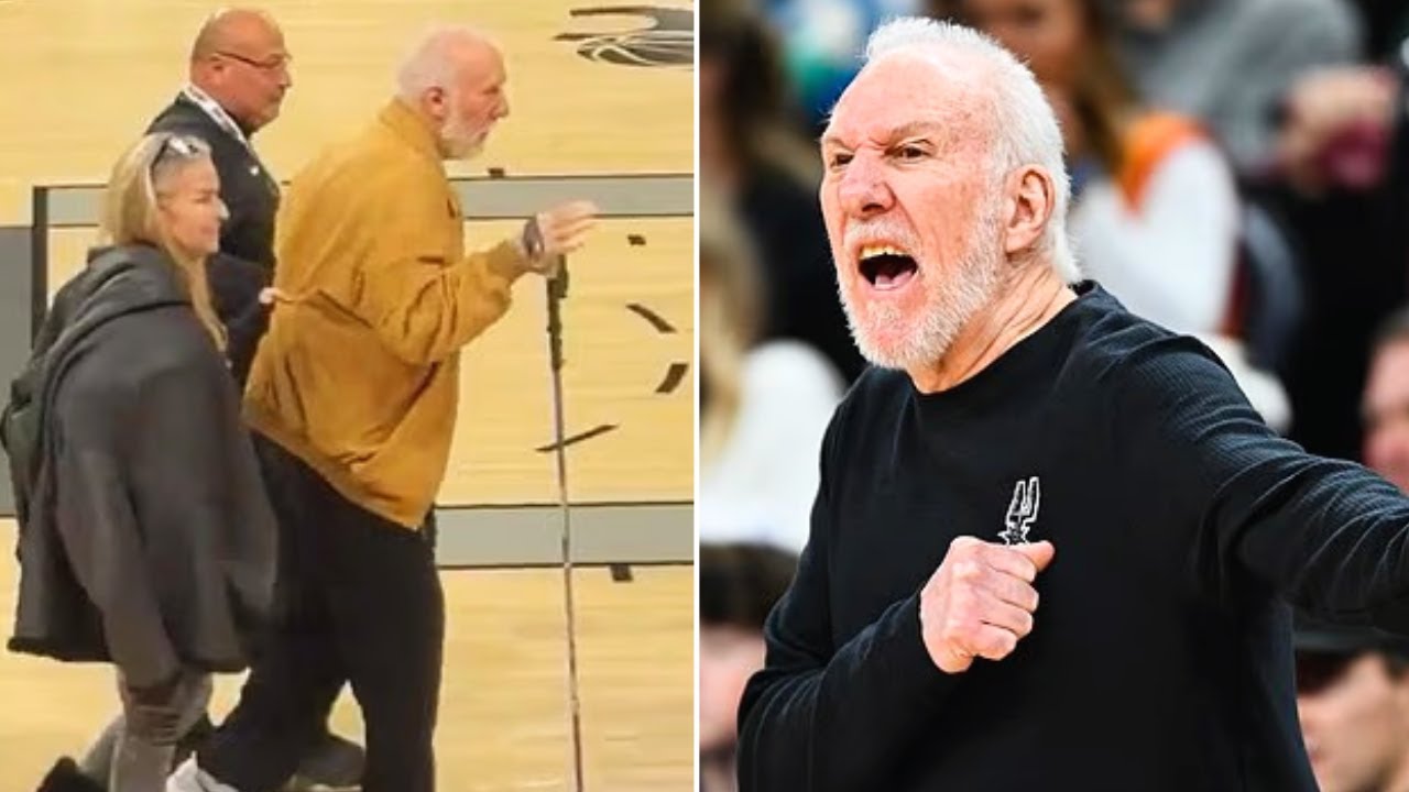 Legendary NBA Coach Gregg Popovich Makes Emotional Rare Public Appearance After Hospital Scare