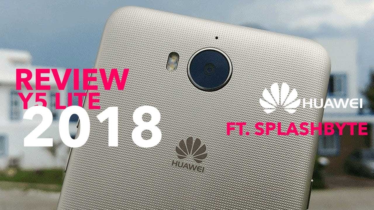 Review Huawei Y5 Lite 2018 - Con Splashbyte 