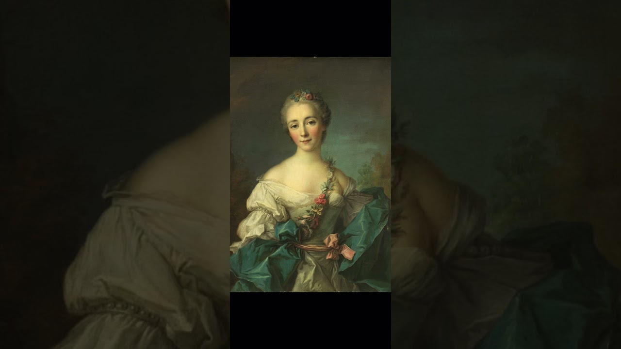 Portrait of a young woman. 