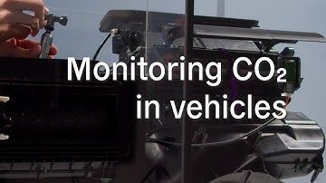 Demonstration: Monitoring CO2 in vehicles with environmental node