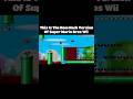 This Is ROM Hack Mod Version Of Super Mario Bros Wii 