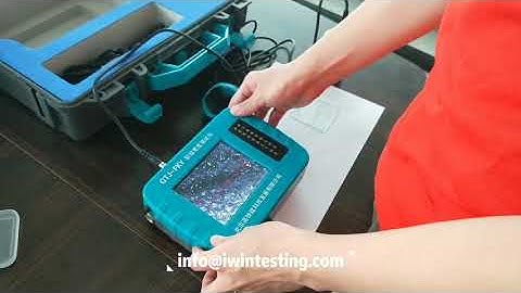 FKY- crack width detector use video