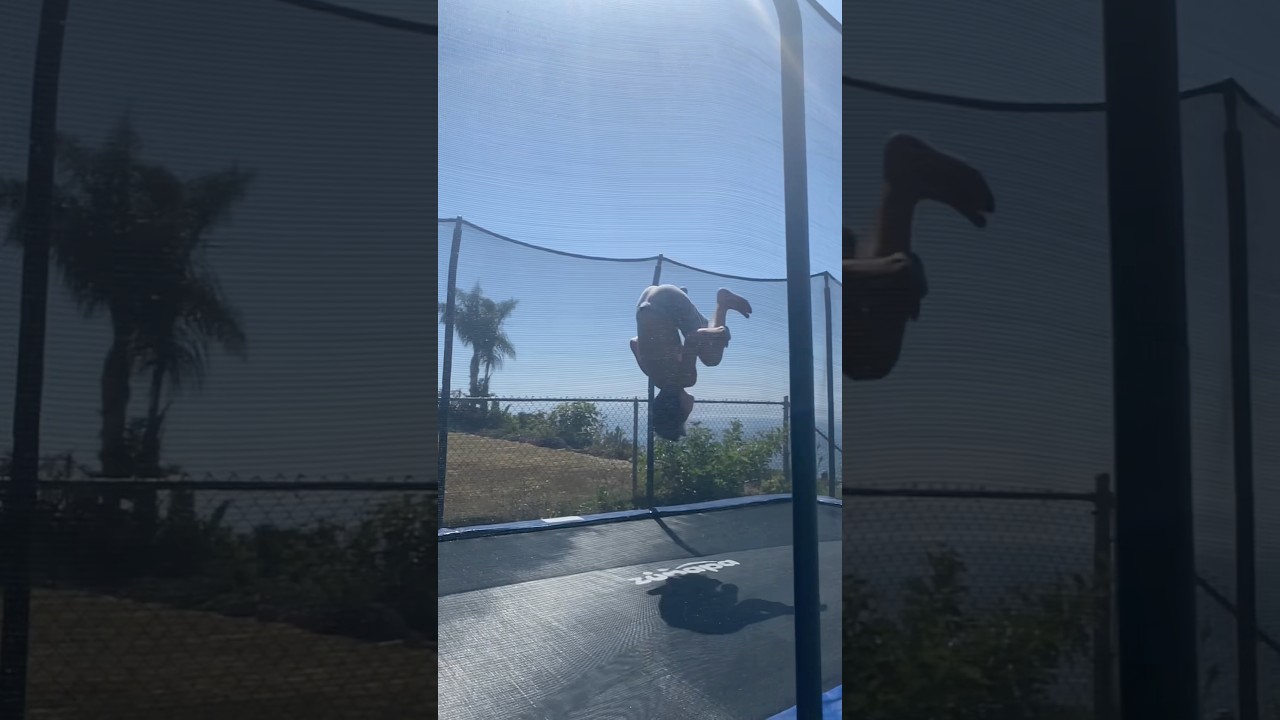 DOUBLE BACKFLIP! #shorts #parkour