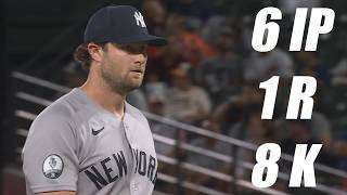 Gerrit Cole Strikes Out 8 over 6 Strong Innings vs Orioles