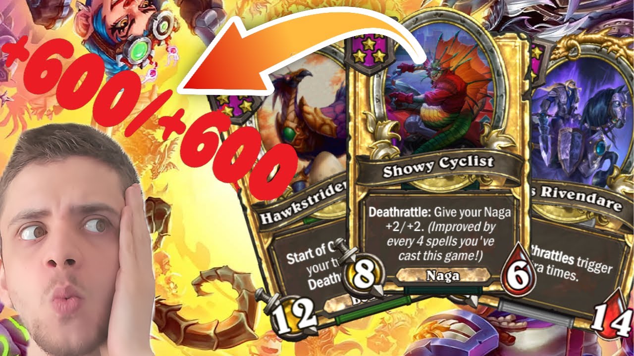 APM NAGAS GO BOOM - Hearthstone Battlegrounds
