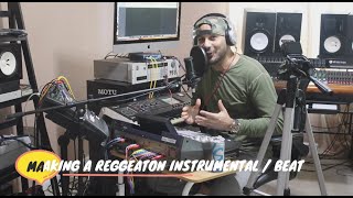 Making a Reggaeton Instrumental On The MPC 4000+Roland V-Synth GT(Como Hacer una Pista de Reggae-ton screenshot 1