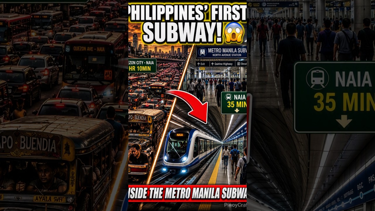 Watch Philippines' FIRST Subway! Inside The Metro Manila Subway #MetroManilaSubway #Manila #Subway on YouTube Watch Philippines' FIRST Subway! Inside The Metro Manila Subway #MetroManilaSubway #Manila #Subway on YouTube