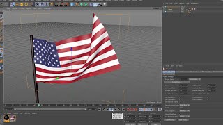 How to Create a Waving Flag in Cinema 4D – Cloth Simulation Tutorial