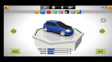 Drive Car in Traffic Racer Simulator Android Game | Autumn Location | Time Trial Game Mode