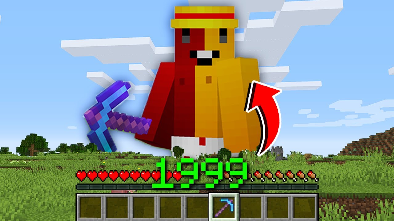 X 上的 Geleia：「Meu pai terminou de construir a skin gigante dele no minecraft  😍  / X