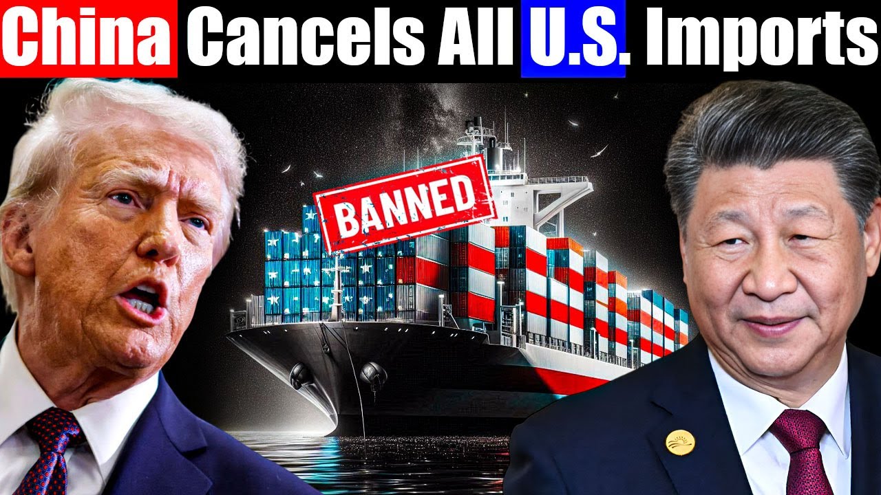 Китай отменяет весь импорт из США: крах экономики США — Пекин блокирует ключевой экспорт в промыш...