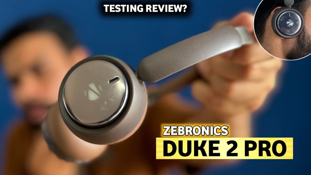 Best Headphone under ₹1500-Zebronics Duke 2 pro Detail Review⚡️50 hours playtime with Dual pairing