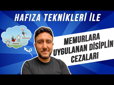 Memurlara uygulanan disiplin cezaları  | Mehmet Eğit | HafızaTeknikleriyleKPSS