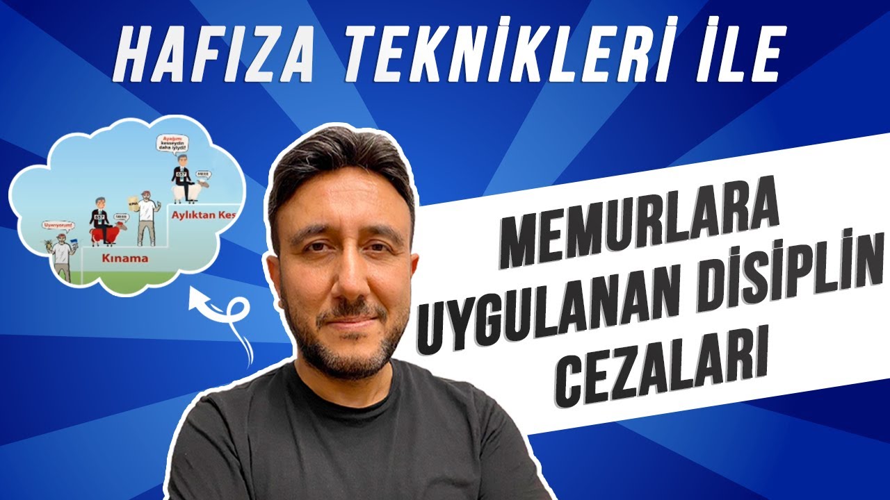 Memurlara uygulanan disiplin cezaları  | Mehmet Eğit | HafızaTeknikleriyleKPSS