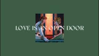 frozen - love is an open door (sped up)