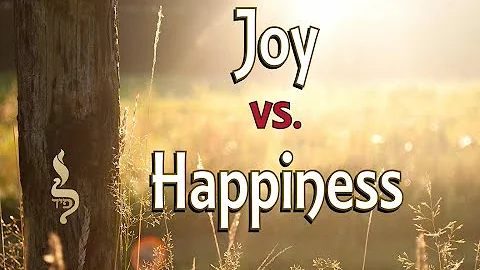 Joy vs Happiness | A Mussar Teaching