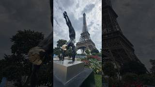 Carole Feuerman's "Diver" at the Paris Olympics