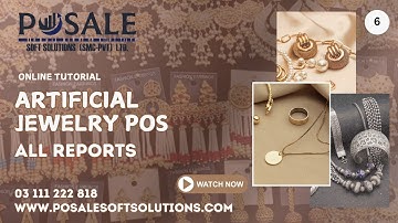 How To Manage TUTORIALS,  ARTIFICIAL JEWELRY SHOP, All Reports #pos #invetory #software