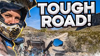 Old Ore Road Solo on a Motorcycle | Big Bend National Park | Texas  EP. 221