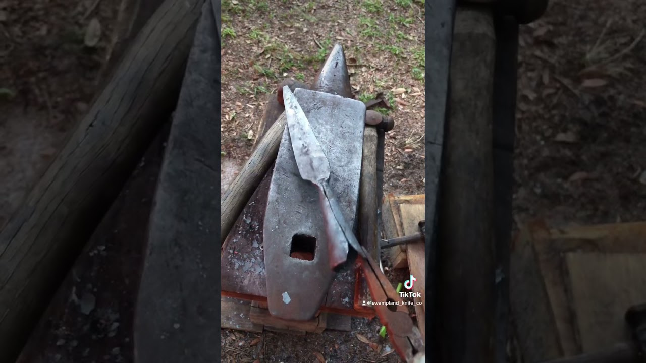 Forging a spear!