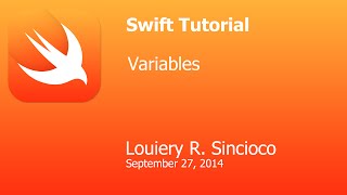 Swift - Variables
