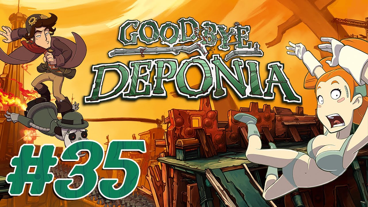 Deponia: The Complete Journey Part 35 - COMPLETE CHAOS IN 10 SECONDS (Story Adventure)