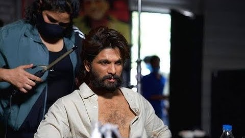 Icon stAAr Allu Arjun Transforming into #PushpaRaj |Making Video |pushpa  TheRise  | pushpa...