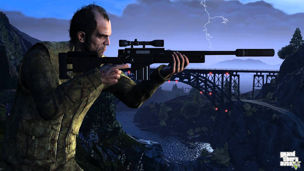 Grand Theft Auto V OST - Nervous Ron/The Third Way