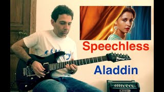 Video thumbnail of "Speechless - Aladdin's Soundtrack (Bahij Ghata Metal Cover & Solo)"